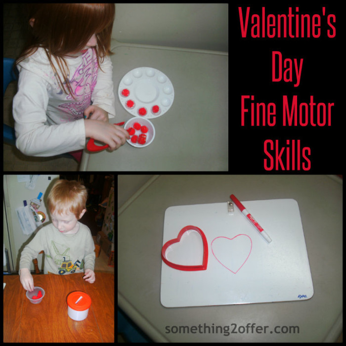 Valentine's Day Fine Motor