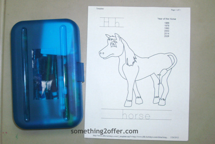 Horse Coloring page
