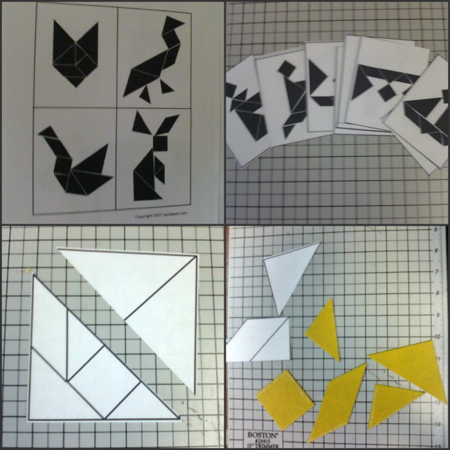 tangram making