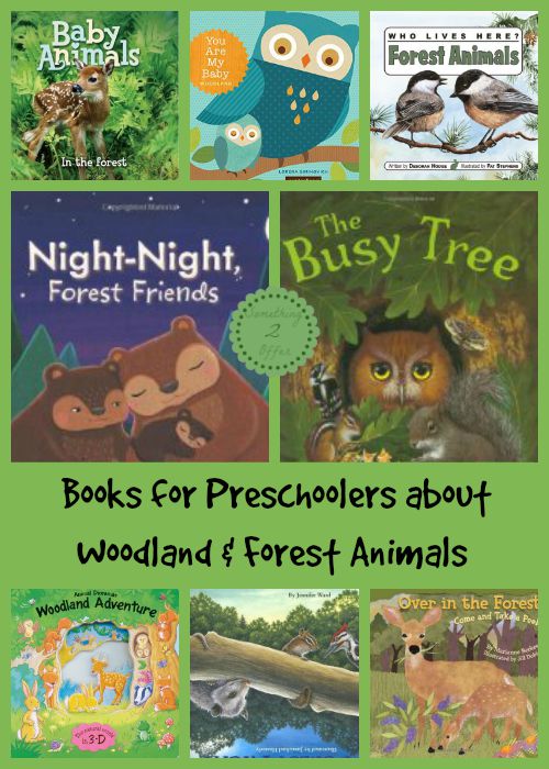 10 Books for Preschoolers about Woodland and Forest Animals