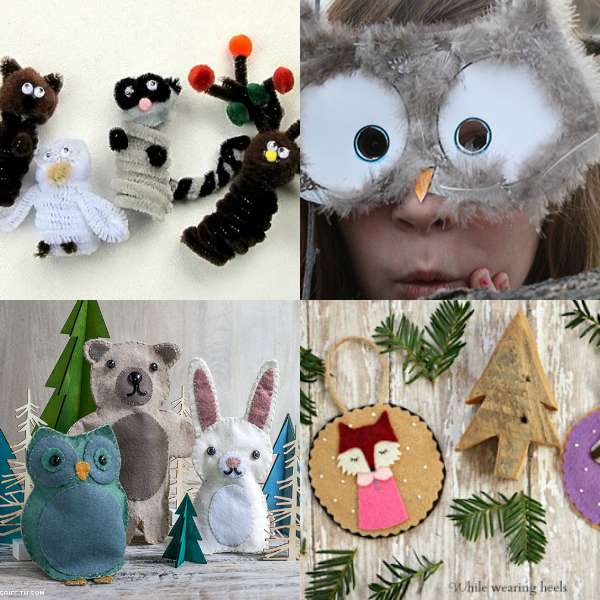 woodland forest animal crafts
