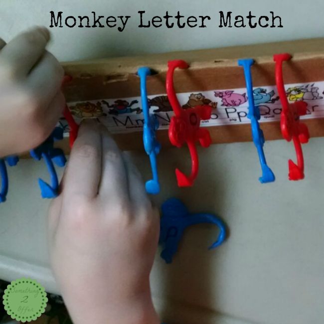 monkey letter match