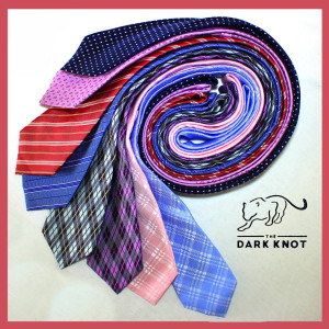 dark knot ties