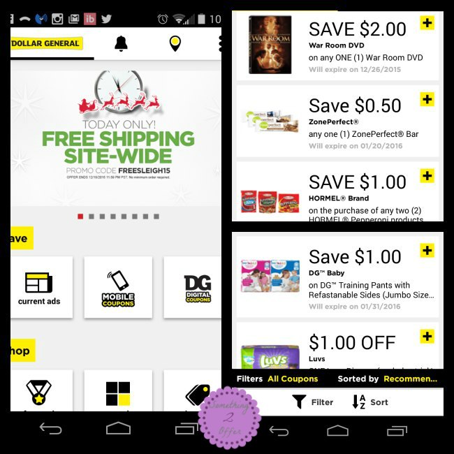 DG coupon app