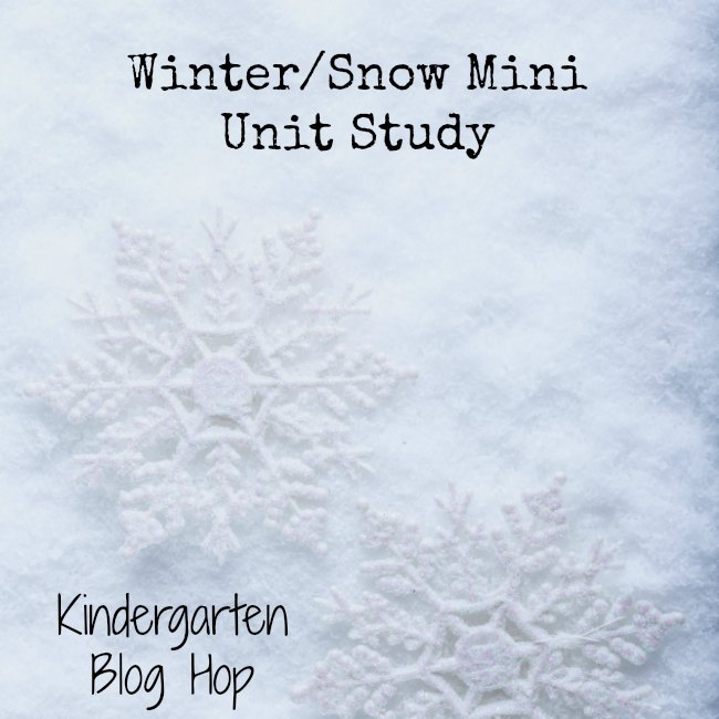 winter snow mini unit study