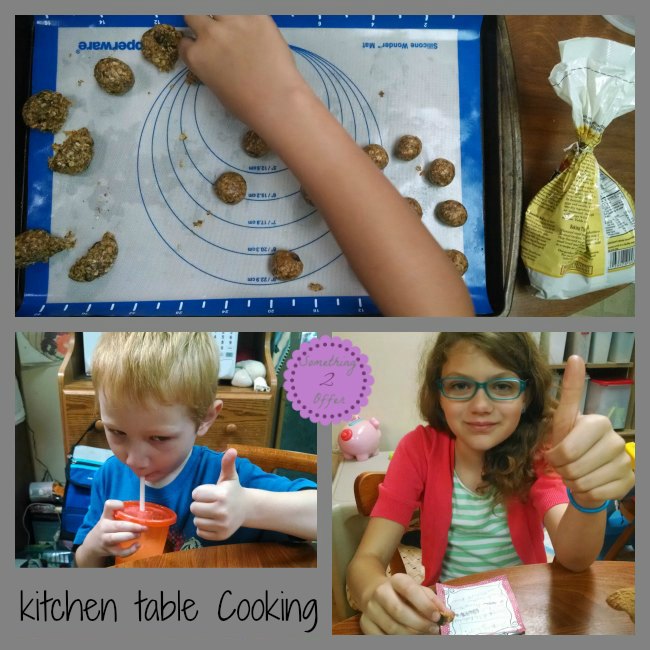 kitchen table cooking