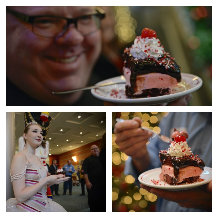 Peppermint Hot Fudge Cake