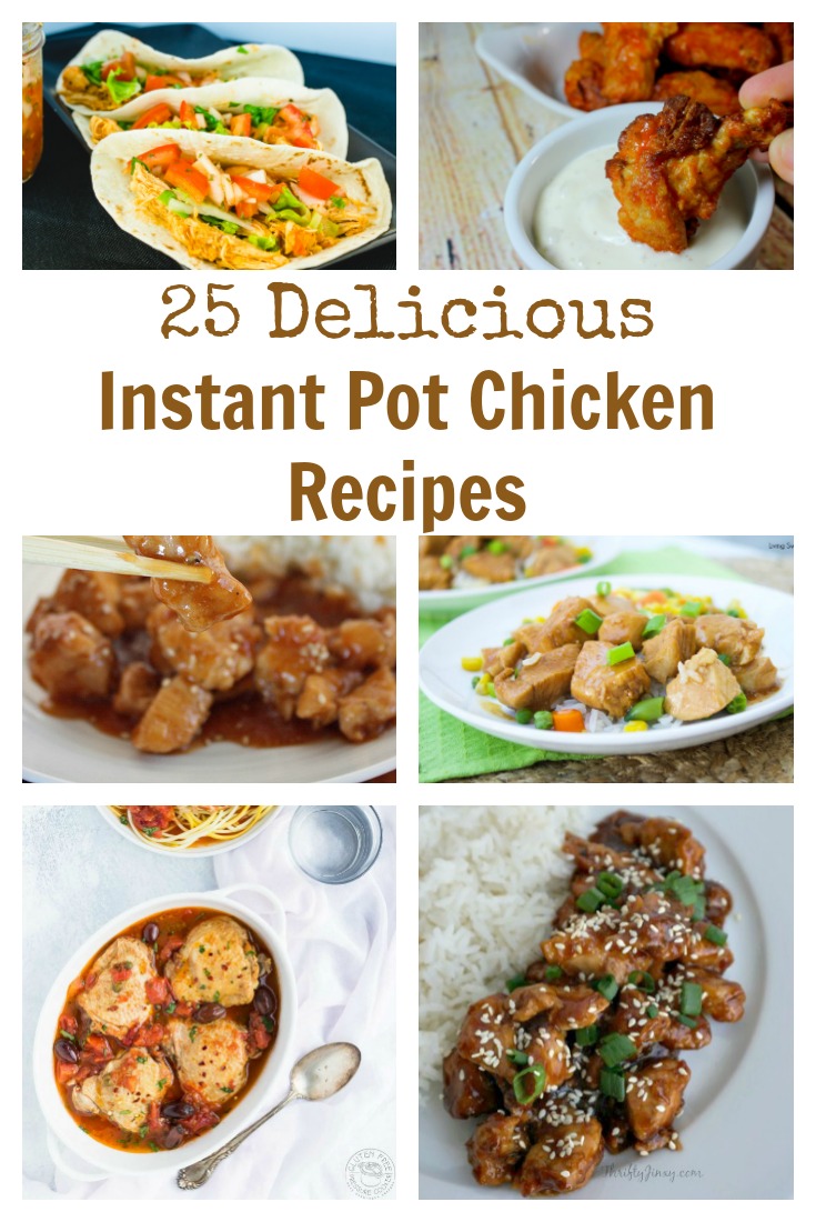 25 Delicious Instant Pot Chicken Recipes