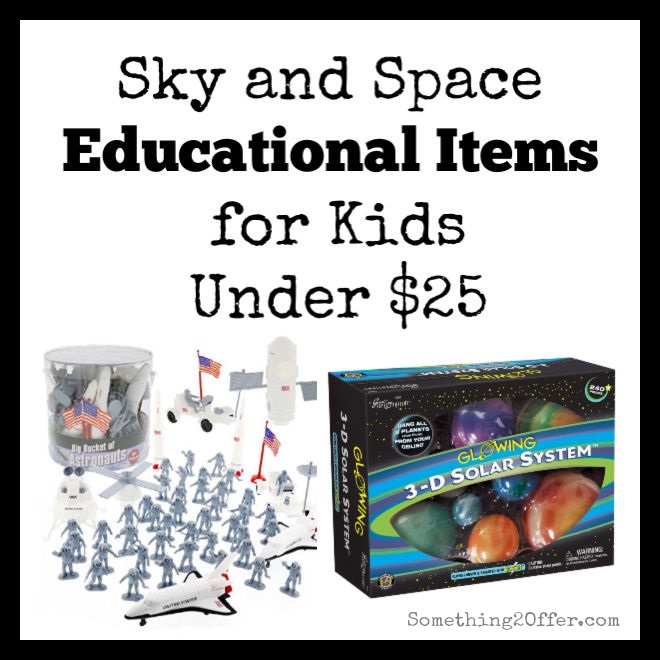 Sky and space educational items