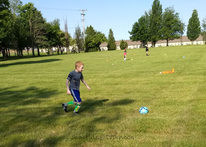 Soccer Camp Dribbling